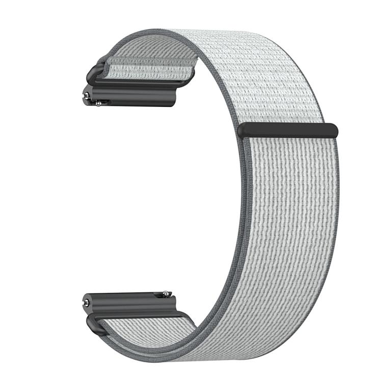 Explorer Metal Connector Nylon Loop Watch Band, For Garmin Venu X1