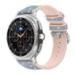 Glitter Skin Vegan Leather Silicone Watch Band, For Galaxy Watch9 / 8 / 8 Classic