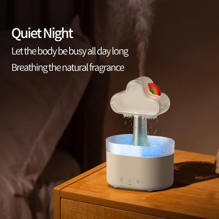 Ultrasonic Humidifier Rainbow Aromatherapy Diffuser, Rainbow