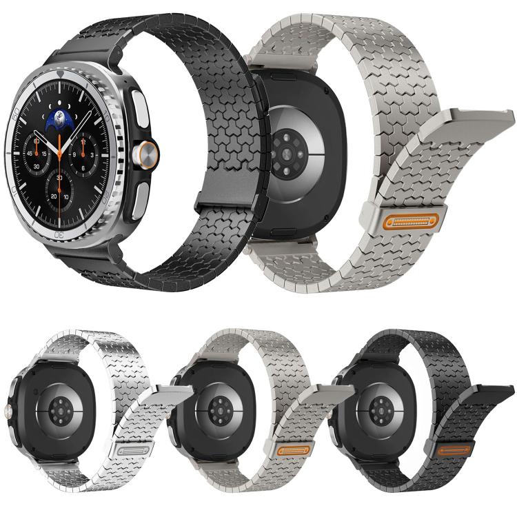 Y-Shaped Dual Magnetic Stainless Steel Watch Band, For Galaxy Watch9 / 8 / 8 Classic