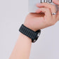 Wave Texture Nylon Hook And Loop Fastener Watch Band, 20mm, 22mm