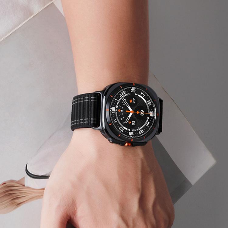 Parachute Buckle Wave Texture Nylon Watch Band, For Galaxy Watch Ultra2 2026 / 2025 / 1 2024