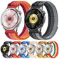 Triple-Loop Nylon Woven Hook and Loop Fastener Watch Band, 18mm, 20mm, 22mm