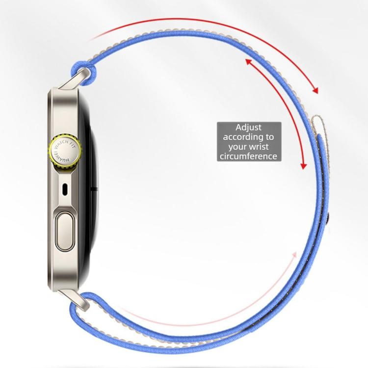 Wild Path Loop Nylon Hook and Loop Fastener Watch Band, For Huawei Watch Fit 5 / Fit 5 Pro / Fit 4