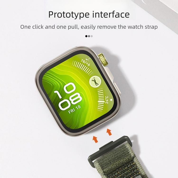 Wild Path Loop Nylon Hook and Loop Fastener Watch Band, For Huawei Watch Fit 5 / Fit 5 Pro / Fit 4