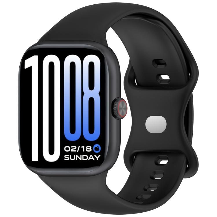 Butterfly Buckle Solid Color Silicone Watch Band, For vivo Watch GT 2 / iQOO Watch GT 2