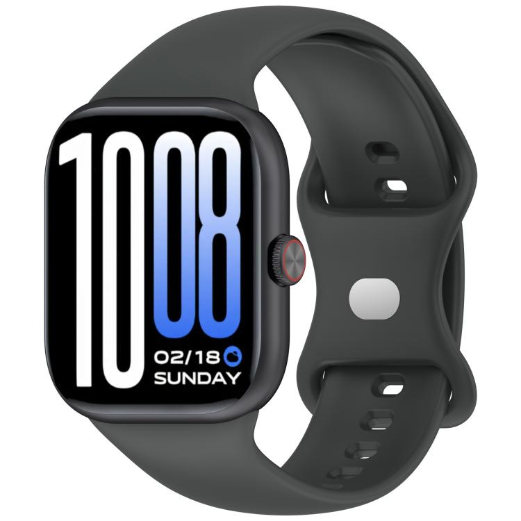 Butterfly Buckle Solid Color Silicone Watch Band, For vivo Watch GT 2 / iQOO Watch GT 2