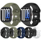 Butterfly Buckle Solid Color Silicone Watch Band, For vivo Watch GT 2 / iQOO Watch GT 2