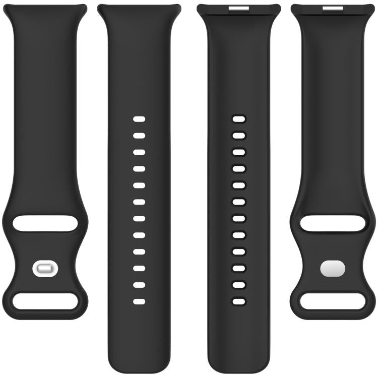 Butterfly Buckle Solid Color Silicone Watch Band, For vivo Watch GT 2 / iQOO Watch GT 2