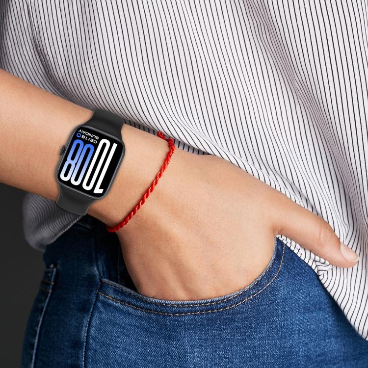 Butterfly Buckle Solid Color Silicone Watch Band, For vivo Watch GT 2 / iQOO Watch GT 2