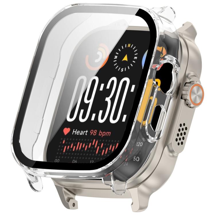 Tempered Glass Film Integrated PC Watch Protective Case, For Realme Watch 5
