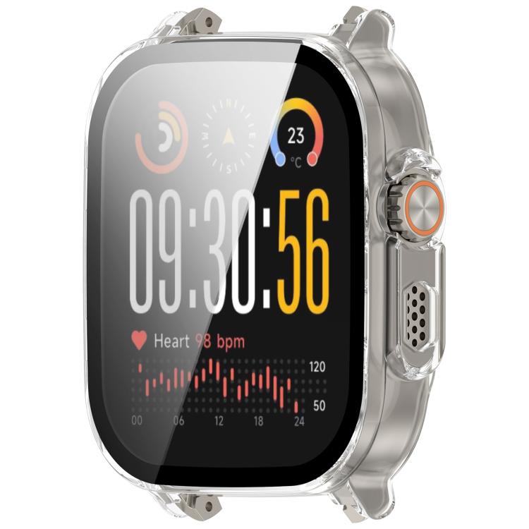 Tempered Glass Film Integrated PC Watch Protective Case, For Realme Watch 5