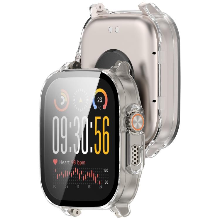Tempered Glass Film Integrated PC Watch Protective Case, For Realme Watch 5