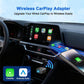 M36 wireless adapter connected near dashboard, with smartphone display and signal