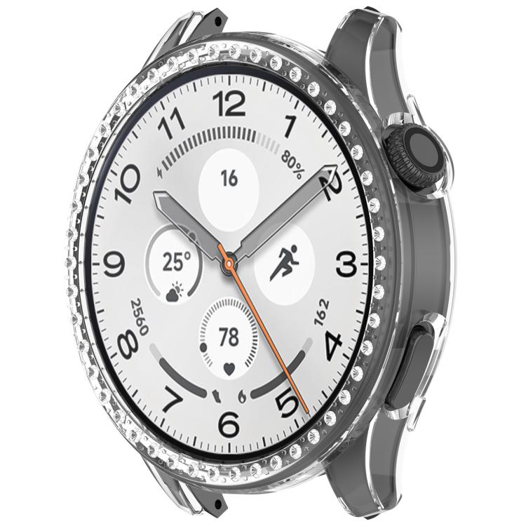 Single Row Diamond Half Coverage Hollow PC Watch Protective Case, For Xiaomi Watch 5