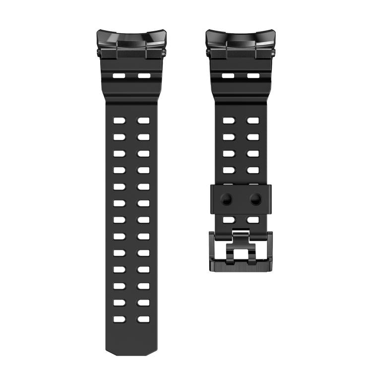 Breathable Dual Row Perforated Silicone Watch Band, For Galaxy Watch9 / 8 / 8 Classic