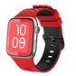 Diagonal Two-Color Silicone Watch Band, For Apple Watch 46mm / 49mm / 45mm / 44mm