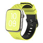 Diagonal Two-Color Silicone Watch Band, For Apple Watch 46mm / 49mm / 45mm / 44mm
