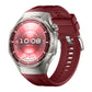 Push Button Single Color Silicone Watch Band, For Huawei Watch GT 6 Pro
