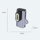 Metal magnetic watch charger adapter measuring 22 by 18 by 10 mm