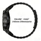 Quick Release Stud Buckle Magnetic Silicone Watch Band, For Garmin 22mm