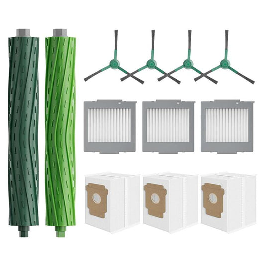 JUNSUNMAY 12pcs/Set Robot Vacuum Cleaner Replacement Parts Kit for iRobot Roomba Max 705 / Plus 504