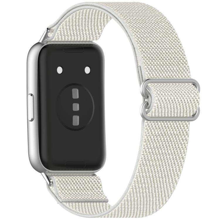 Slide Buckle Elastic Nylon Braided Watch Band, For Huawei Band 11 / Band 11 Pro