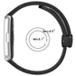 Foldable Magnetic Buckle Silicone Watch Band, For Huawei Band 11 / Band 11 Pro