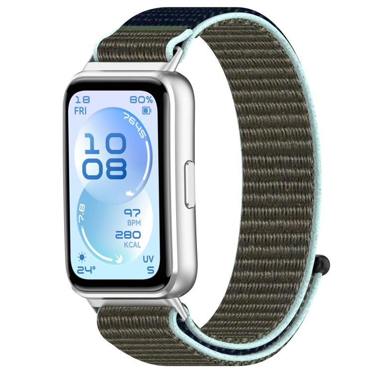 Nylon Hook And Loop Fastener Watch Band, For Huawei Band 11 / Band 11 Pro