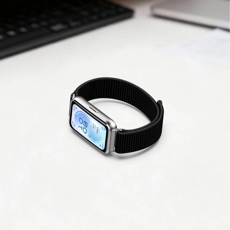 Nylon Hook And Loop Fastener Watch Band, For Huawei Band 11 / Band 11 Pro