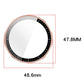 Tempered Film Integrated PC Watch Protective Case with Scale, For Amazfit Active 3 Premium