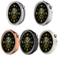 Single Row Diamond Half Coverage Hollow PC Watch Protective Case, For Honor Watch Fit Vitaly, For Honor Watch GS 5 / Watch Fit Elegant