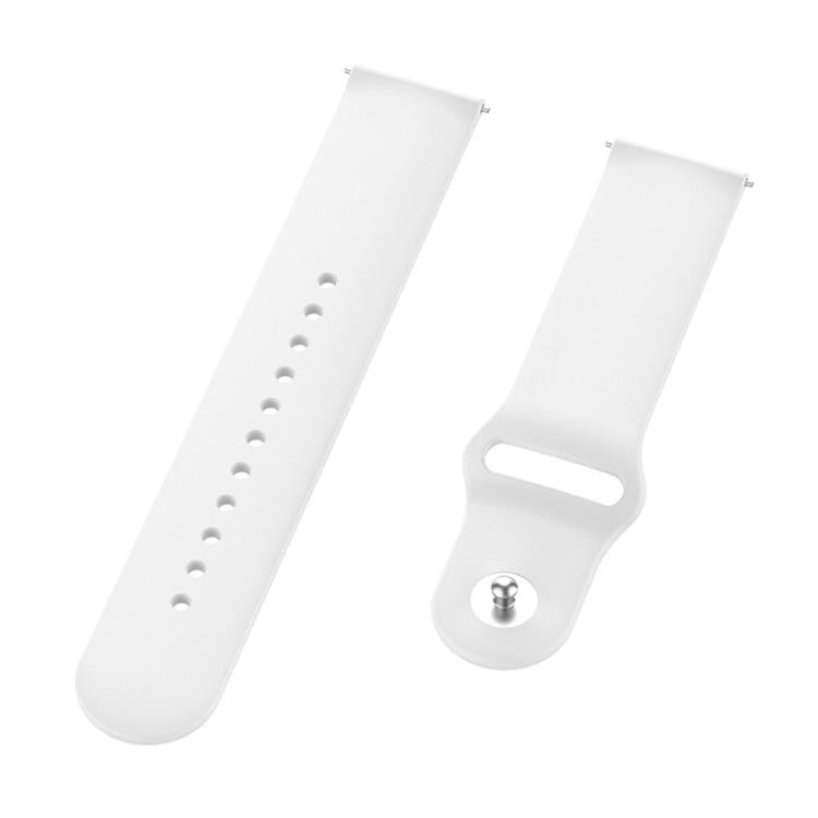 Reverse Buckle Solid Color Silicone Watch Band, For Huawei Watch GT Runner 2