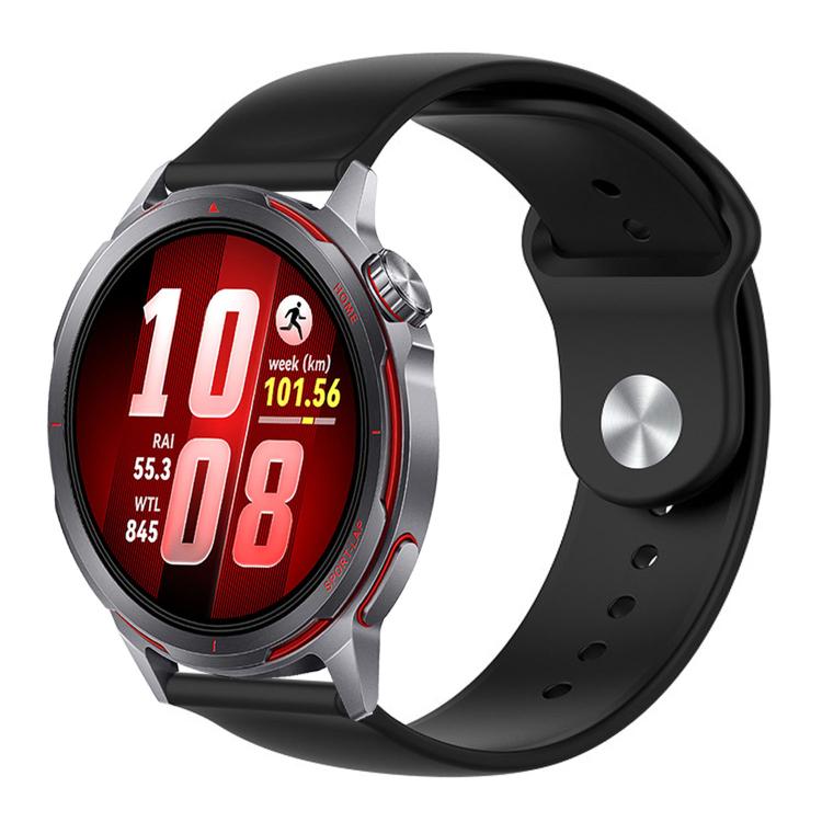 Reverse Buckle Solid Color Silicone Watch Band, For Huawei Watch GT Runner 2