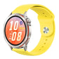 Reverse Buckle Solid Color Silicone Watch Band, For Huawei Watch GT Runner 2