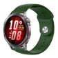 Reverse Buckle Solid Color Silicone Watch Band, For Huawei Watch GT Runner 2