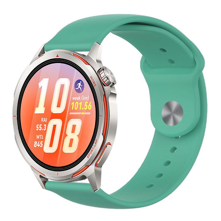 Reverse Buckle Solid Color Silicone Watch Band, For Huawei Watch GT Runner 2