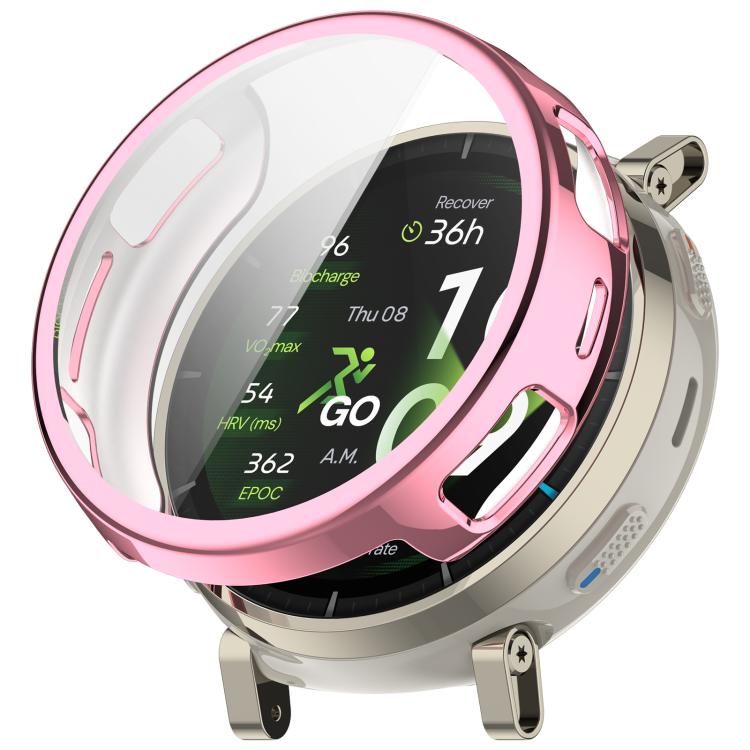 Electroplated TPU Full Coverage Watch Protective Case, For Amazfit Active 3 Premium