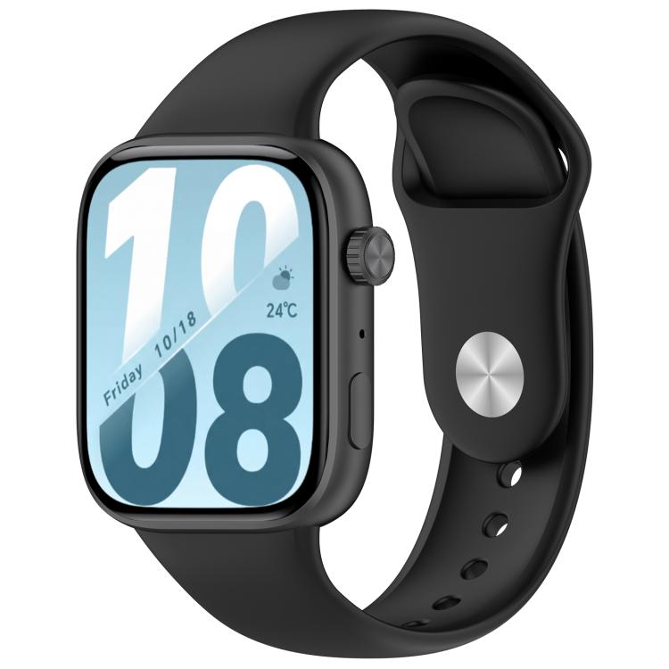 Reverse Buckle Solid Color Silicone Watch Band, For Honor Watch X5i