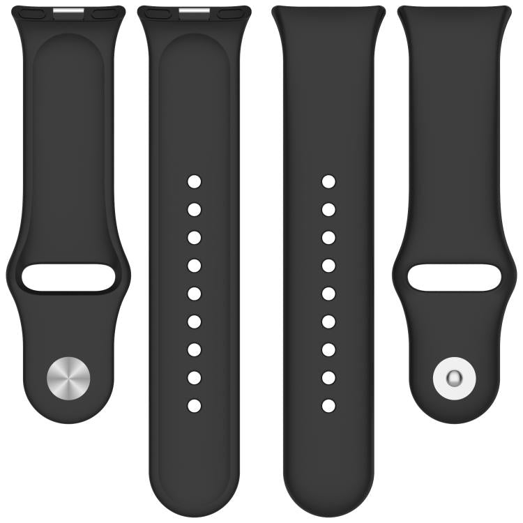 Reverse Buckle Solid Color Silicone Watch Band, For Honor Watch X5i