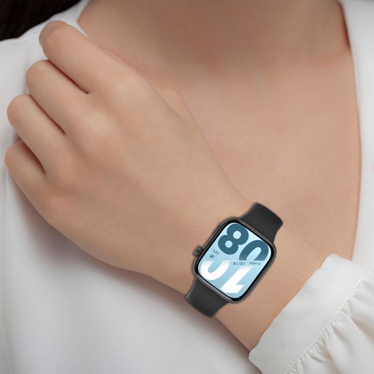 Reverse Buckle Solid Color Silicone Watch Band, For Honor Watch X5i