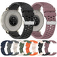 Perforated Pin Buckle Solid Color Silicone Watch Band, For Amazfit Active 3 Premium