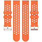 Perforated Pin Buckle Solid Color Silicone Watch Band, For Amazfit Active 3 Premium