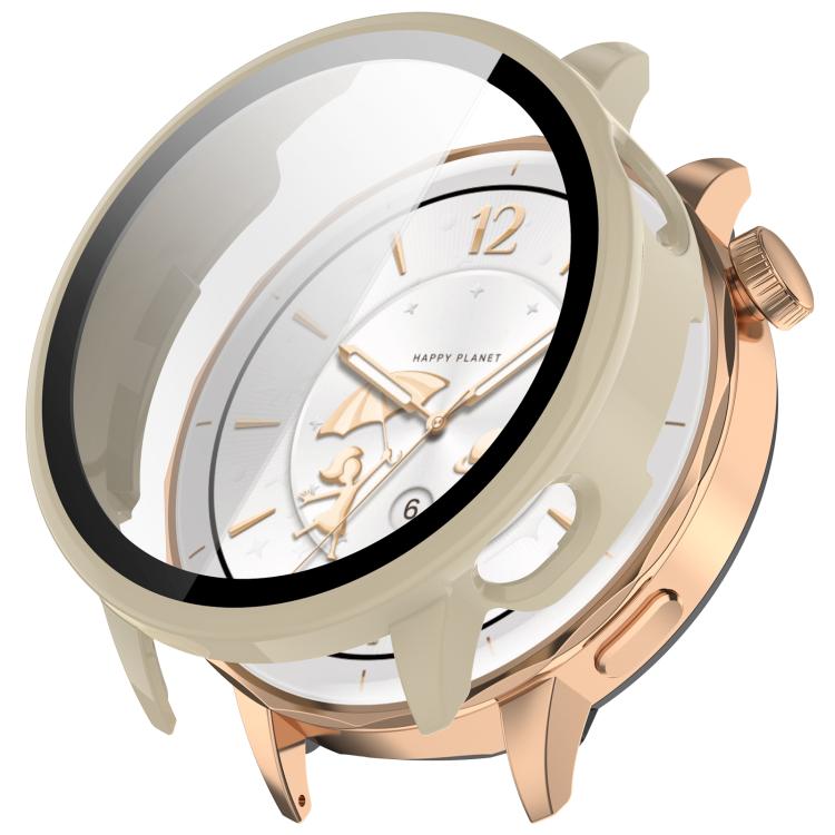 Tempered Film Integrated PC Watch Protective Case, For OnePlus Watch 4