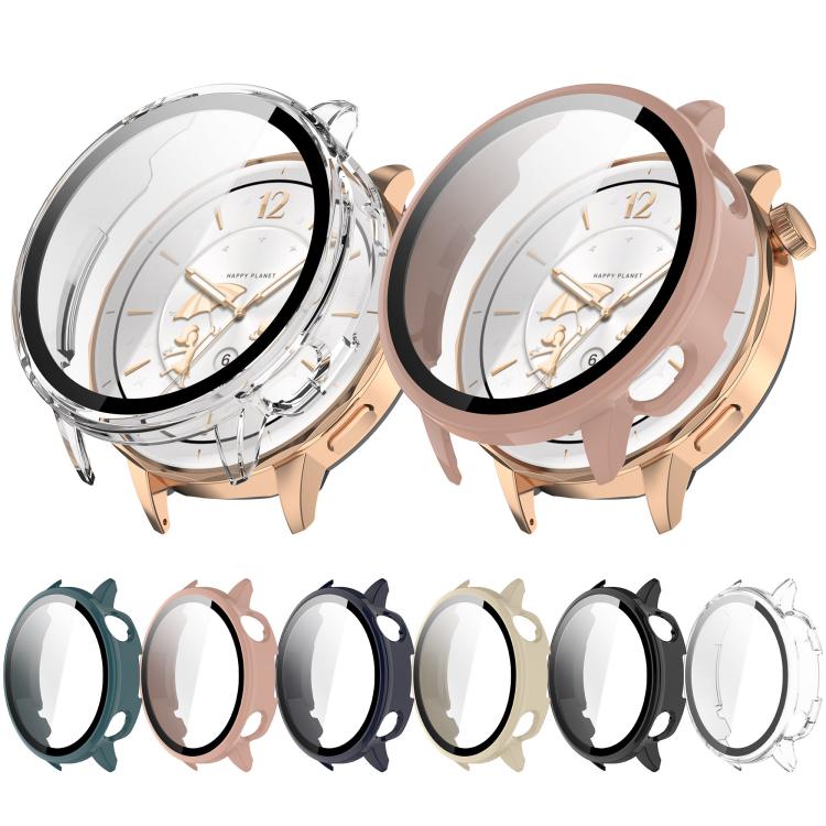 Tempered Film Integrated PC Watch Protective Case, For OnePlus Watch 4
