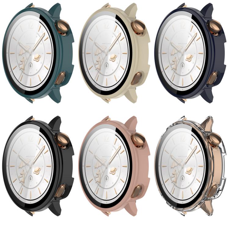 Tempered Film Integrated PC Watch Protective Case, For OnePlus Watch 4
