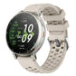 Perforated Wave Textured Silicone Watch Band, 20mm