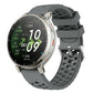 Perforated Wave Textured Silicone Watch Band, 20mm