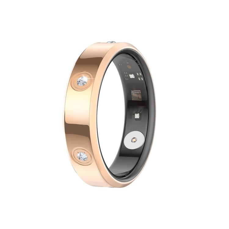 HR01 SIZE 9 Smart Ring, Support Heart Rate / Blood Oxygen / Sleep Monitoring / Female Menstrual Cycle, SIZE 9