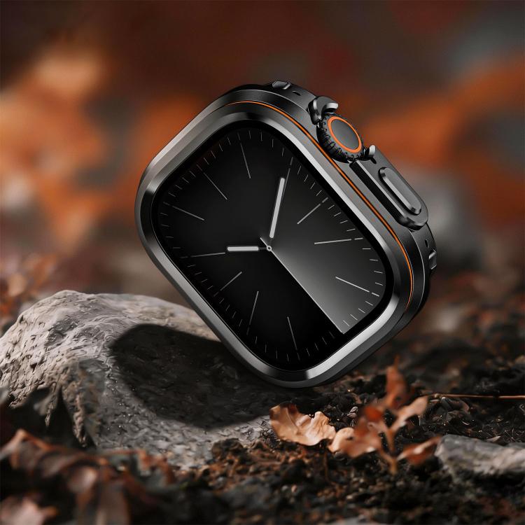 Light Circle Style Metal Watch Protective Case, For Apple Watch Ultra 4 / 3 / 2 / 1 49mm